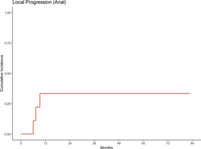 Radiation therapy for de novo anorectal cancer in patients with a history of prostate radiation therapy